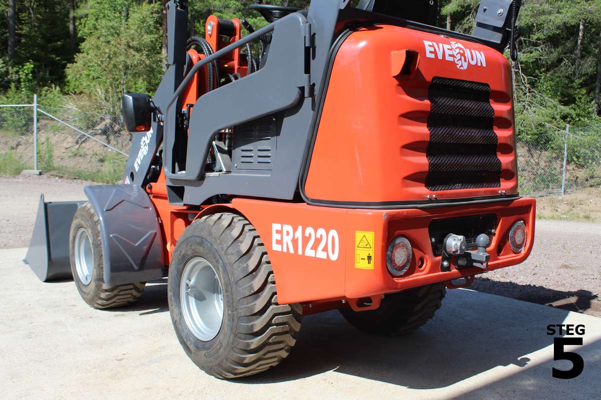 Everun ER1220 - 4x4 - Kubota 24hk - Steg5