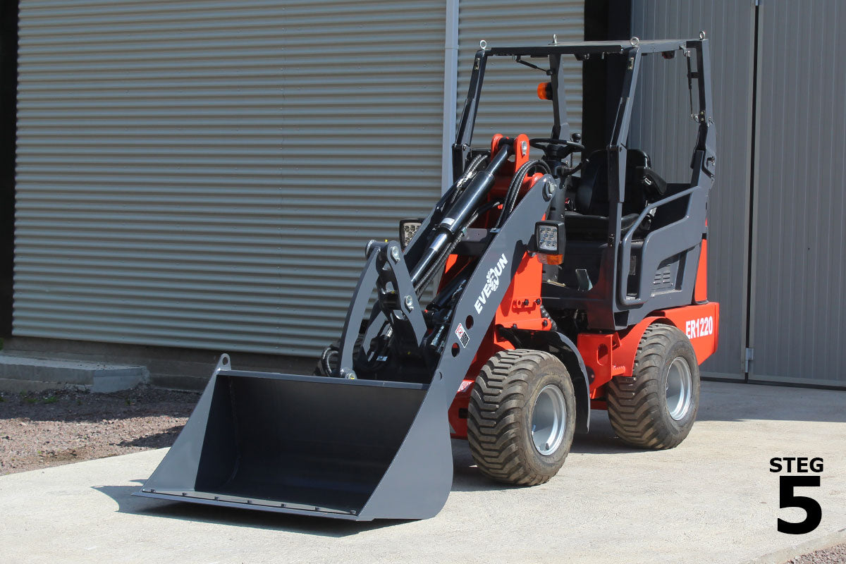 Everun ER1220 - 4x4 - Kubota 24hk - Steg5