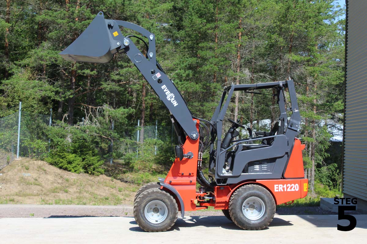 Everun ER1220 - 4x4 - Kubota 24hk - Steg5