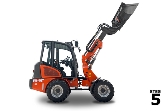 Everun ER11HT - 4x4 - Kubota 24hk - Steg5