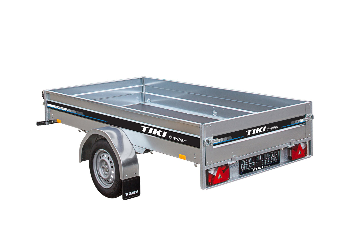 TIKI CS250-R - obromsad släpvagn - Totalvikt 600/750kg  - Med galler