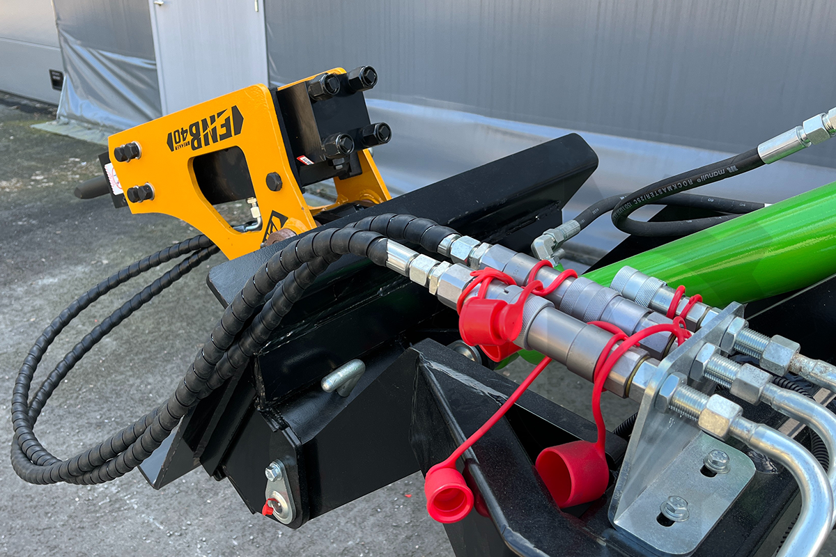 Hydraulisk Hammare till Skid Steer