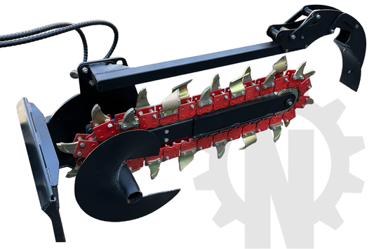 Kedjegrävare till Skid Steer