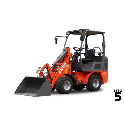 Kompaktlastare, Hjullastare, Lastmaskin, Traktor, kompakt lastmaskin, Kompaktlastare Everun er06