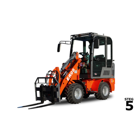Kompaktlastare Everun er06, Kompaktlastare, Hjullastare, Lastmaskin, Traktor, kompakt lastmaskin, Everun, Manitech
