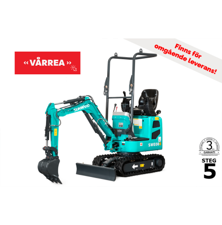 SUNWARD SWE08B - 1010kg - Yanmar - Steg5