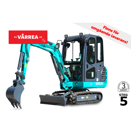 SUNWARD SWE20F - 1940kg - Yanmar - Steg5