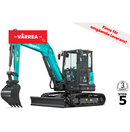 SUNWARD SWE60UF - 5630kg - Kubota - Steg5