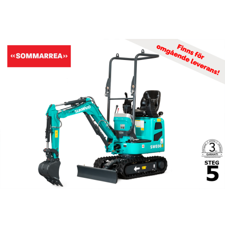 SUNWARD SWE08B - 1010kg - Yanmar - Steg5