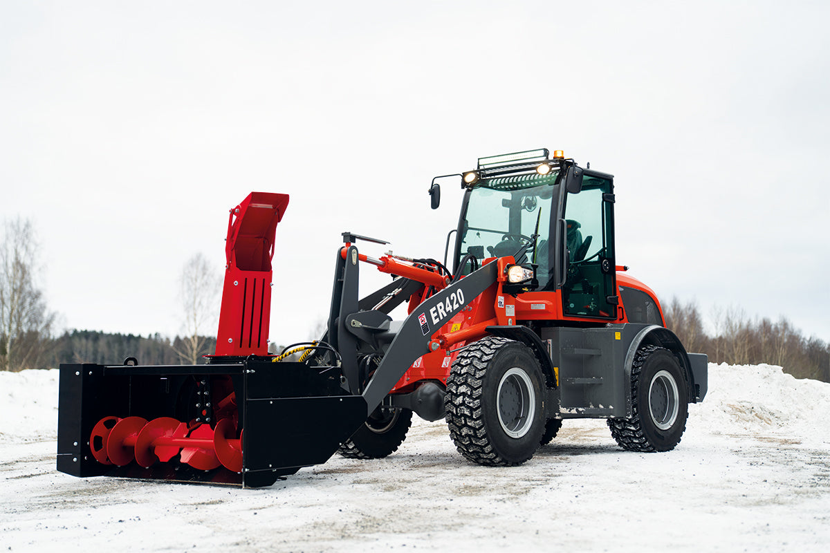 Ett efterlängtat komplement – NM Redskap lanserar ny hydraulisk snöslunga