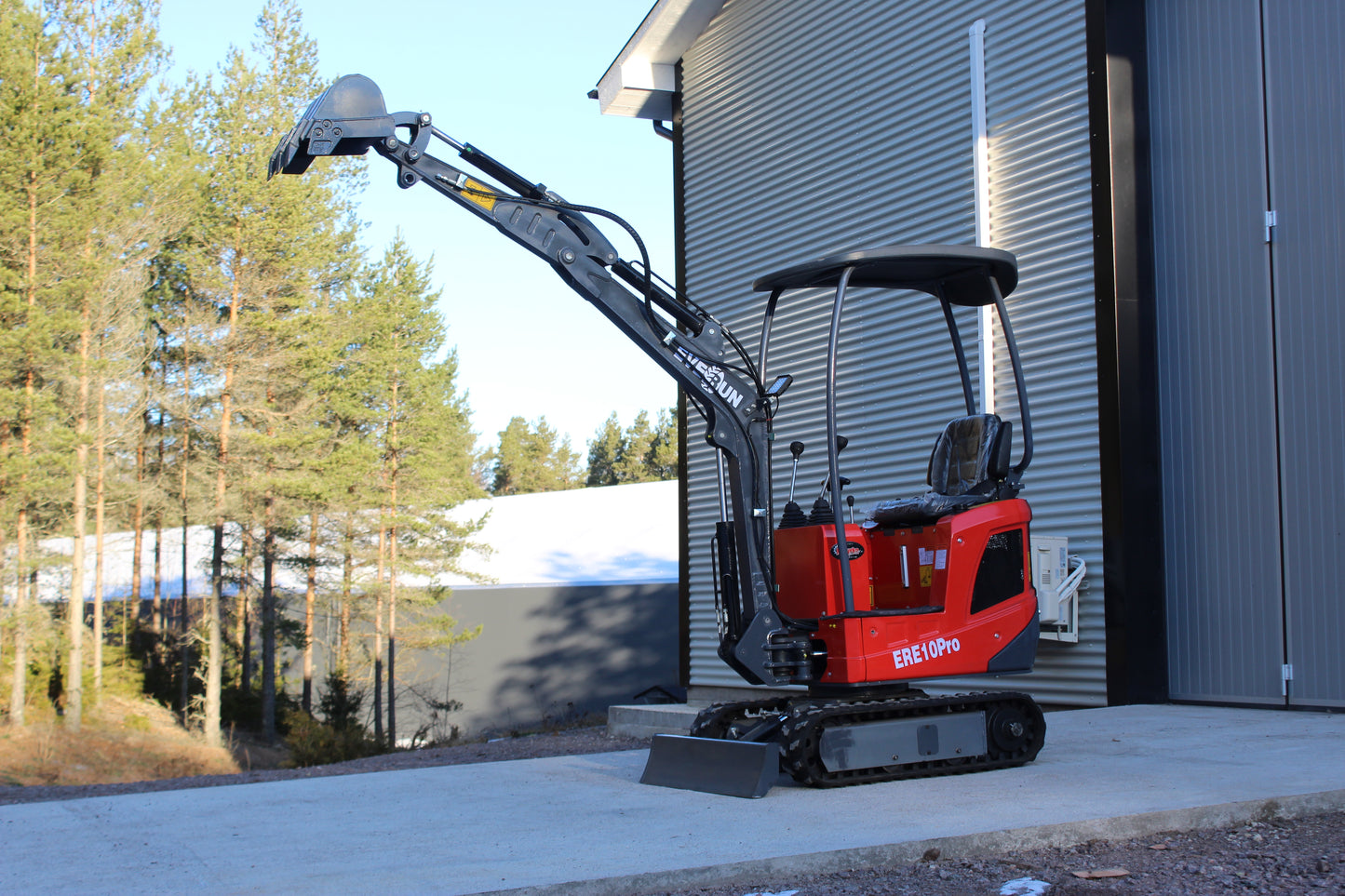 Everun ERE10 PRO - 10hk - 1020kg - Minigrävare