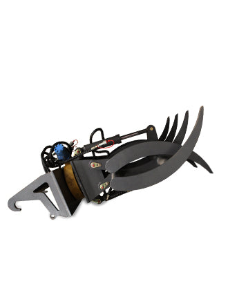 Hydrauliska timmergafflar 360°