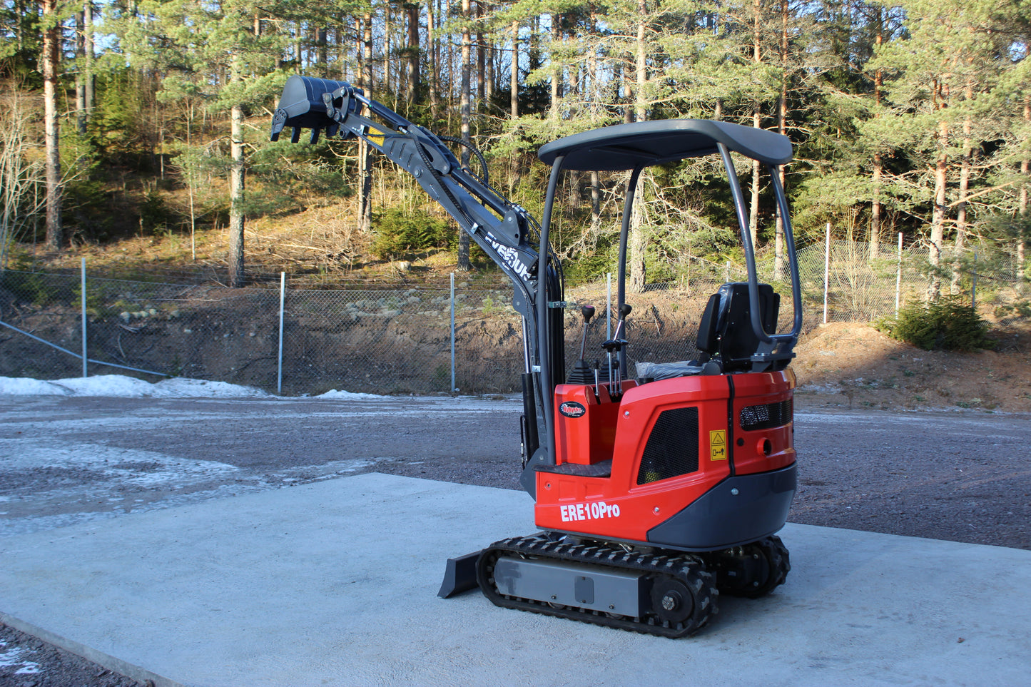 Everun ERE10 PRO - 10hk - 1020kg - Minigrävare