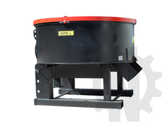 Betongblandare - 800 liter - Pallgaffelfäste