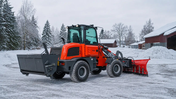 Vinterpaket - Everun ER416 Pro - Komplett med sandspridare och vikplog