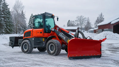 Vinterpaket - Everun ER416 Pro - Komplett med sandspridare och vikplog
