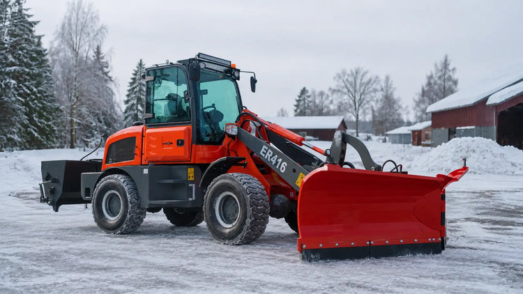Vinterpaket - Everun ER416 Pro - Komplett med sandspridare och vikplog