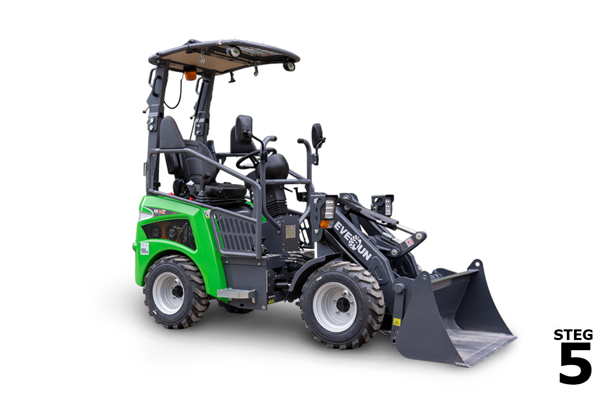 Everun ER08E - 4x4 - Lyfter 800kg - Elektrisk