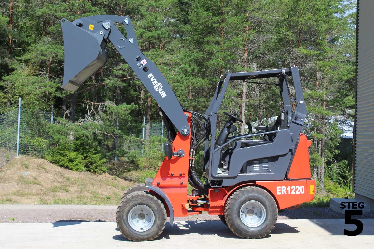 Everun ER1220 - 4x4 - Kubota 24hk - Steg5