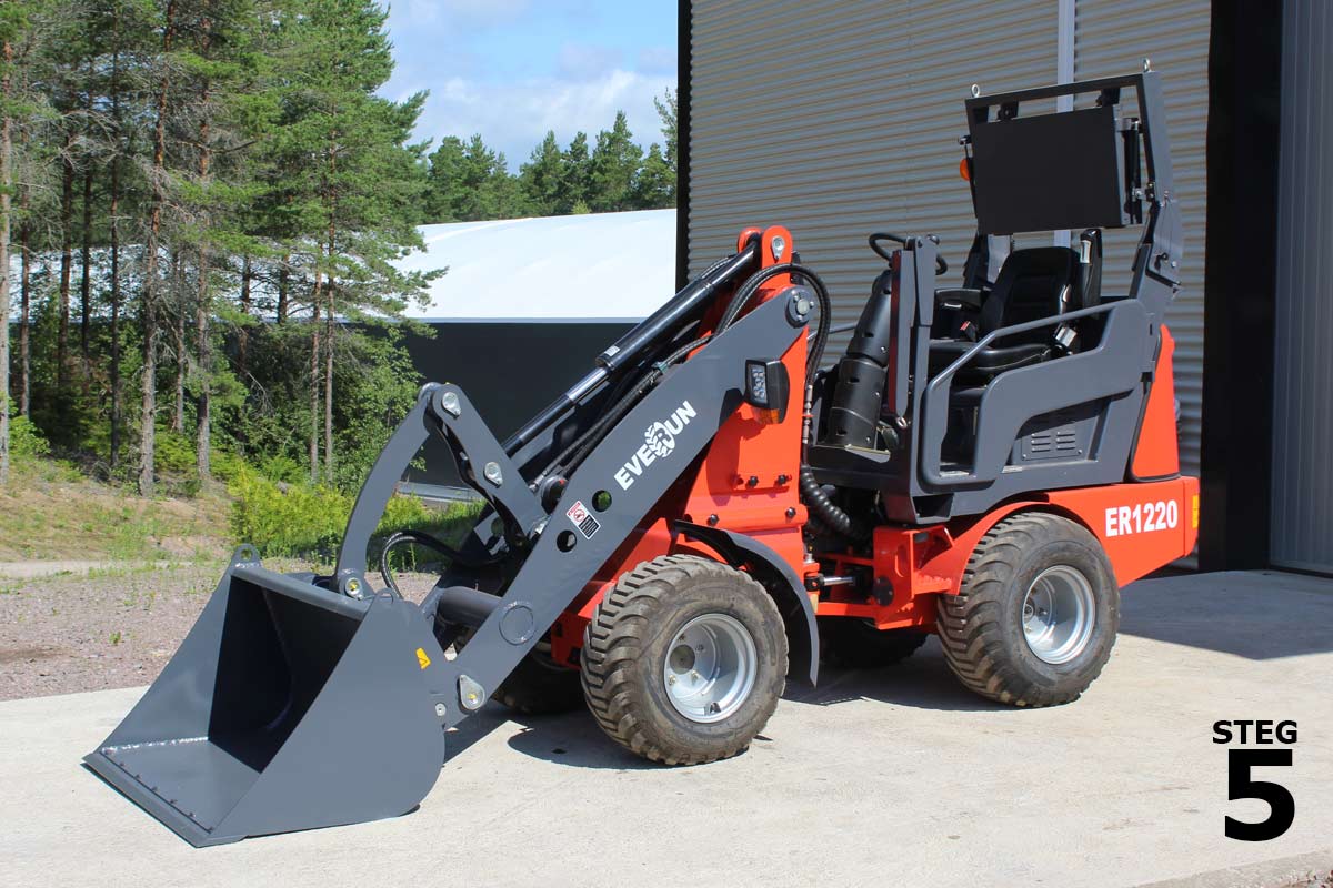 Everun ER1220 - 4x4 - Kubota 24hk - Steg5