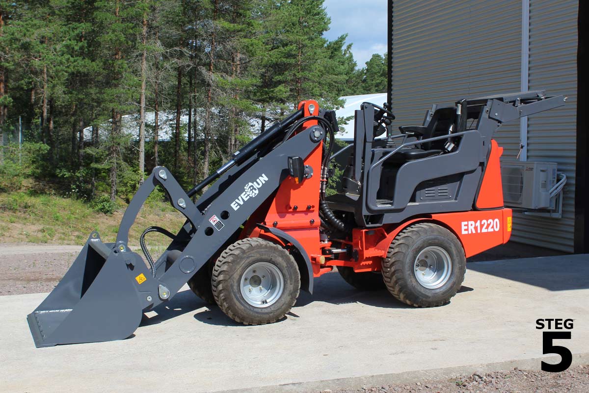 Everun ER1220 - 4x4 - Kubota 24hk - Steg5