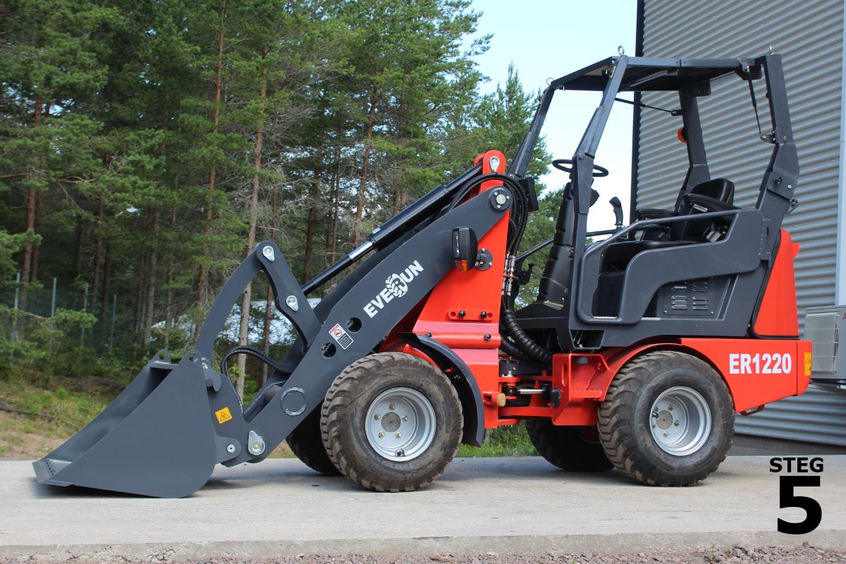 Everun ER1220 - 4x4 - Kubota 24hk - Steg5