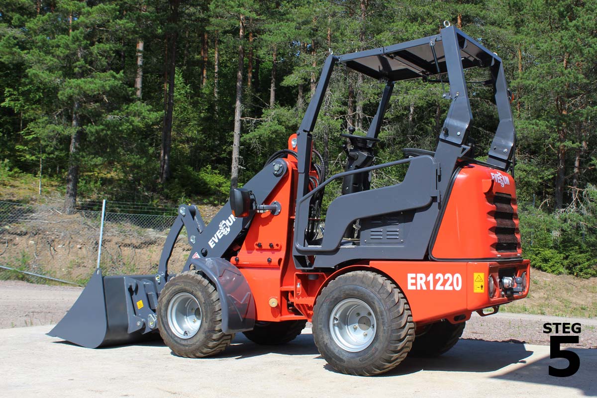 Everun ER1220 - 4x4 - Kubota 24hk - Steg5