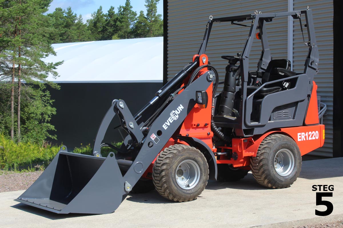 Everun ER1220 - 4x4 - Kubota 24hk - Steg5