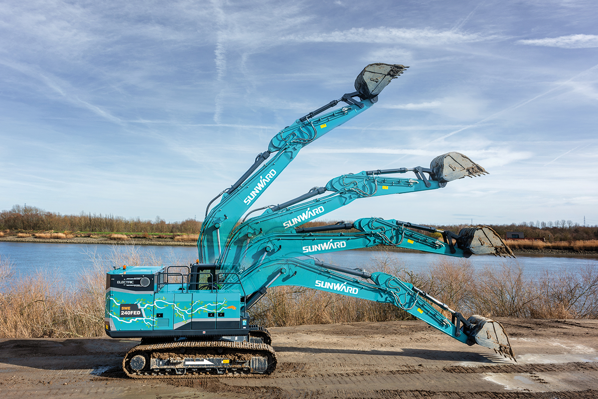 SUNWARD SWE 240FE - 23 360kg - Elektrisk - Nykyrka Maskiner