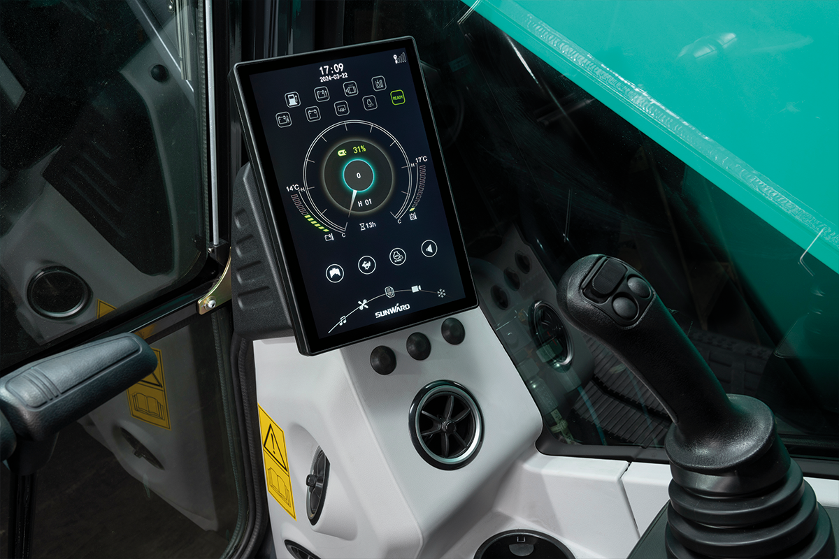 SUNWARD SWE 240FE - 23 360kg - Elektrisk - Nykyrka Maskiner