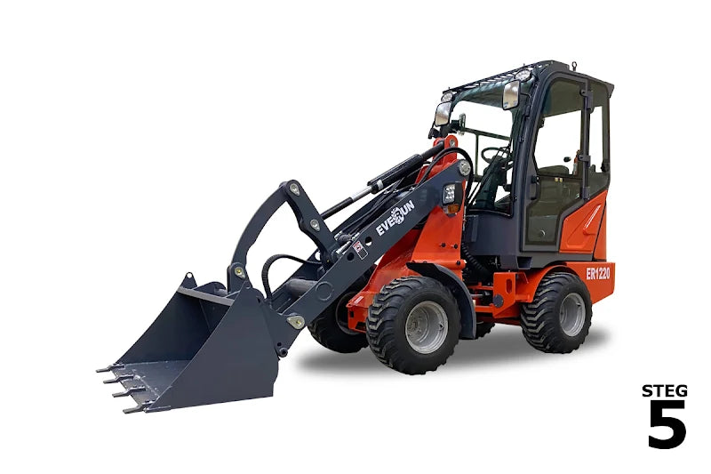Everun ER1220 - 4x4 - Kubota 24hk - Steg5