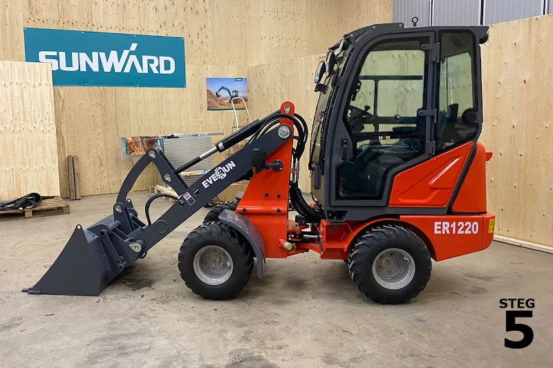 Everun ER1220 - 4x4 - Kubota 24hk - Steg5