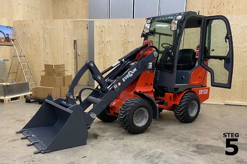 Everun ER1220 - 4x4 - Kubota 24hk - Steg5