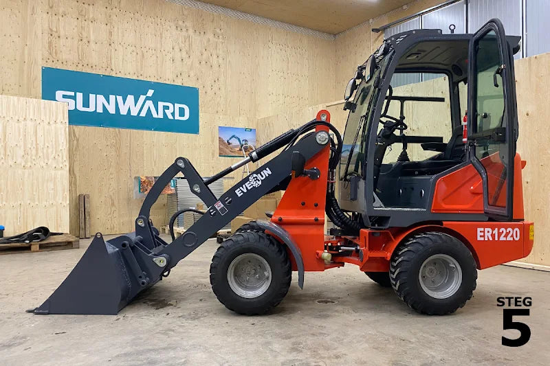 Everun ER1220 - 4x4 - Kubota 24hk - Steg5