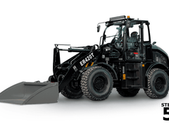 En hjullastare som säljs av hjullastare återförsäljaren Nykyrka Maskiner