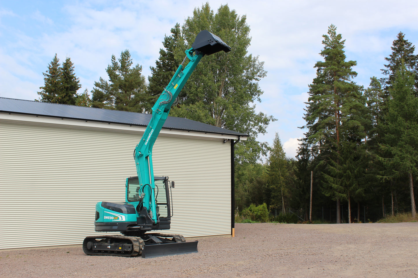 DEMOMASKIN - 11H - SUNWARD SWE90UF GRÄVMASKIN - 8750kg - Yanmar