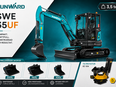SUNWARD SWE35UF - 3.9 ton - Allt - i - ett erbjudande - SE skoppaket & Engcon tiltrotator