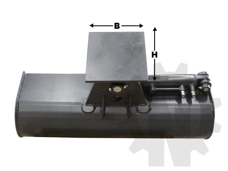 Hydraulisk tiltskopa | flera storlek | Utan grindfäste - Nykyrka Maskiner