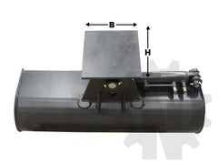 Hydraulisk tiltskopa | flera storlek | Utan grindfäste