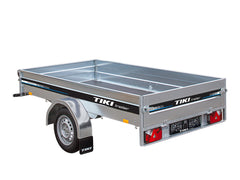 TIKI CS250-R - obromsad släpvagn - Totalvikt 600/750kg  - Med galler