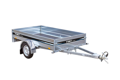 TIKI CS250-R - obromsad släpvagn - Totalvikt 600/750kg  - Med galler