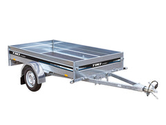 TIKI CS250-R - obromsad släpvagn - Totalvikt 600/750kg  - Med galler