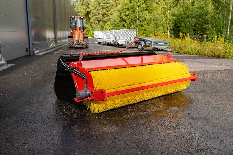 Soppskopa med uppsamlare - 1600mm