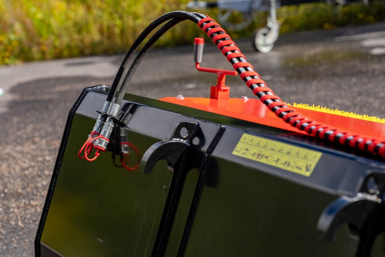 Soppskopa med uppsamlare - 1600mm