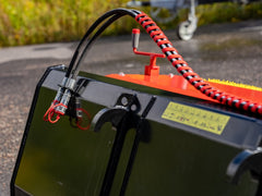 Soppskopa med uppsamlare - 1600mm