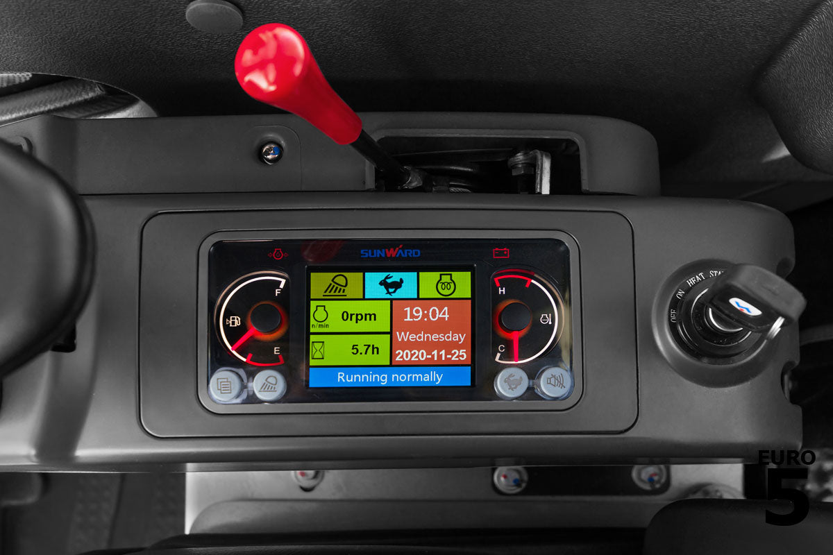 SUNWARD SWE25F - 2640kg - 19,5hk - Steg5