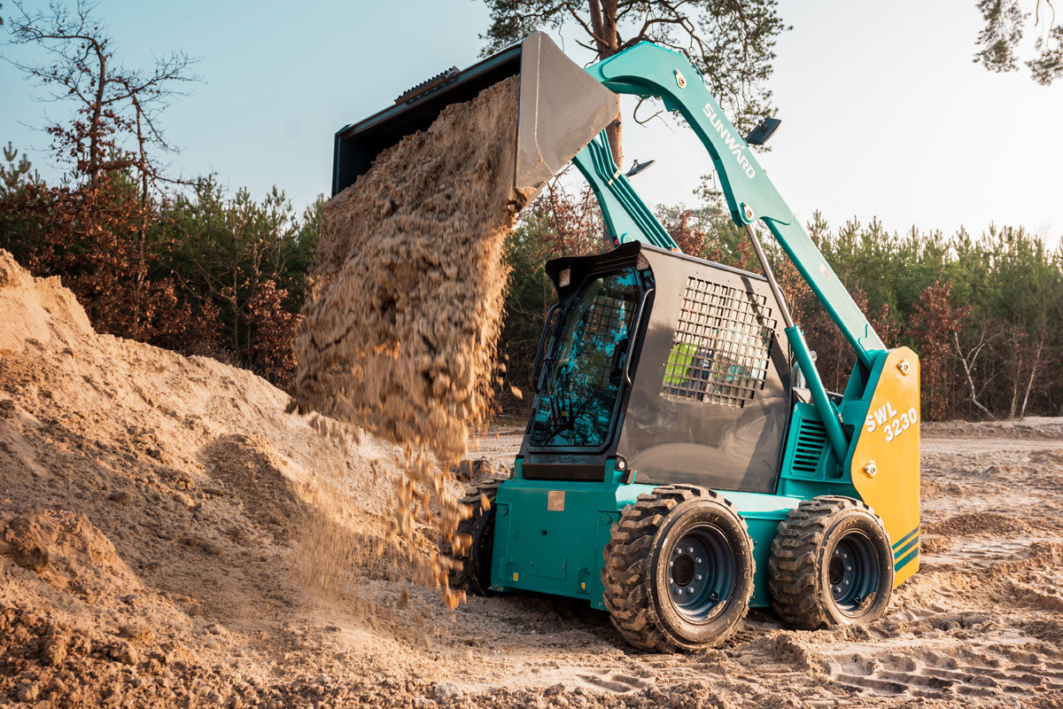 Sunward SWL3230 - 3450kg - Kubota - Steg5