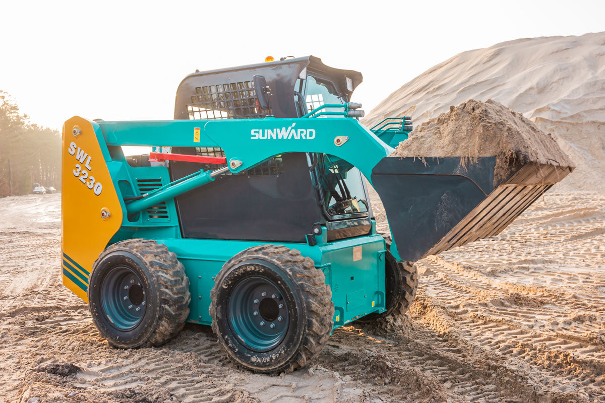 Sunward SWL3230 - 3450kg - Kubota - Steg5