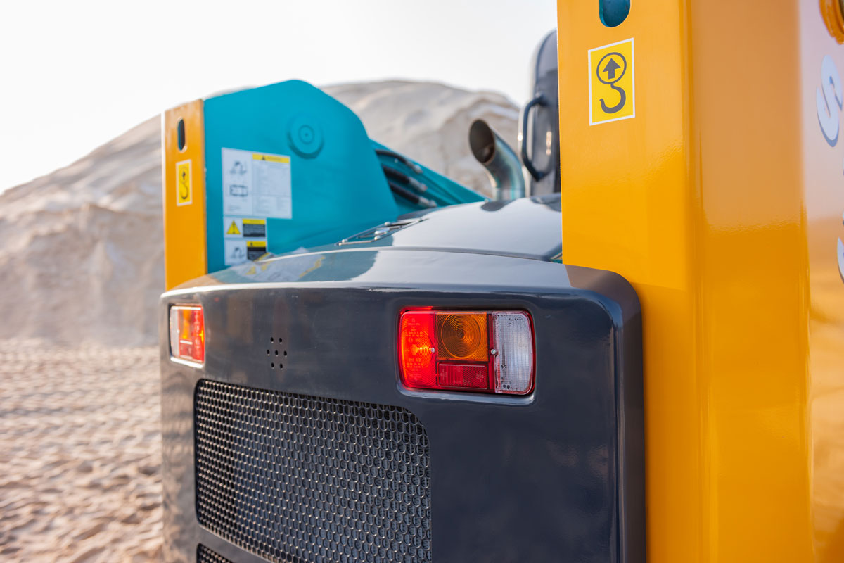 Sunward SWL3230 - 3450kg - Kubota - Steg5