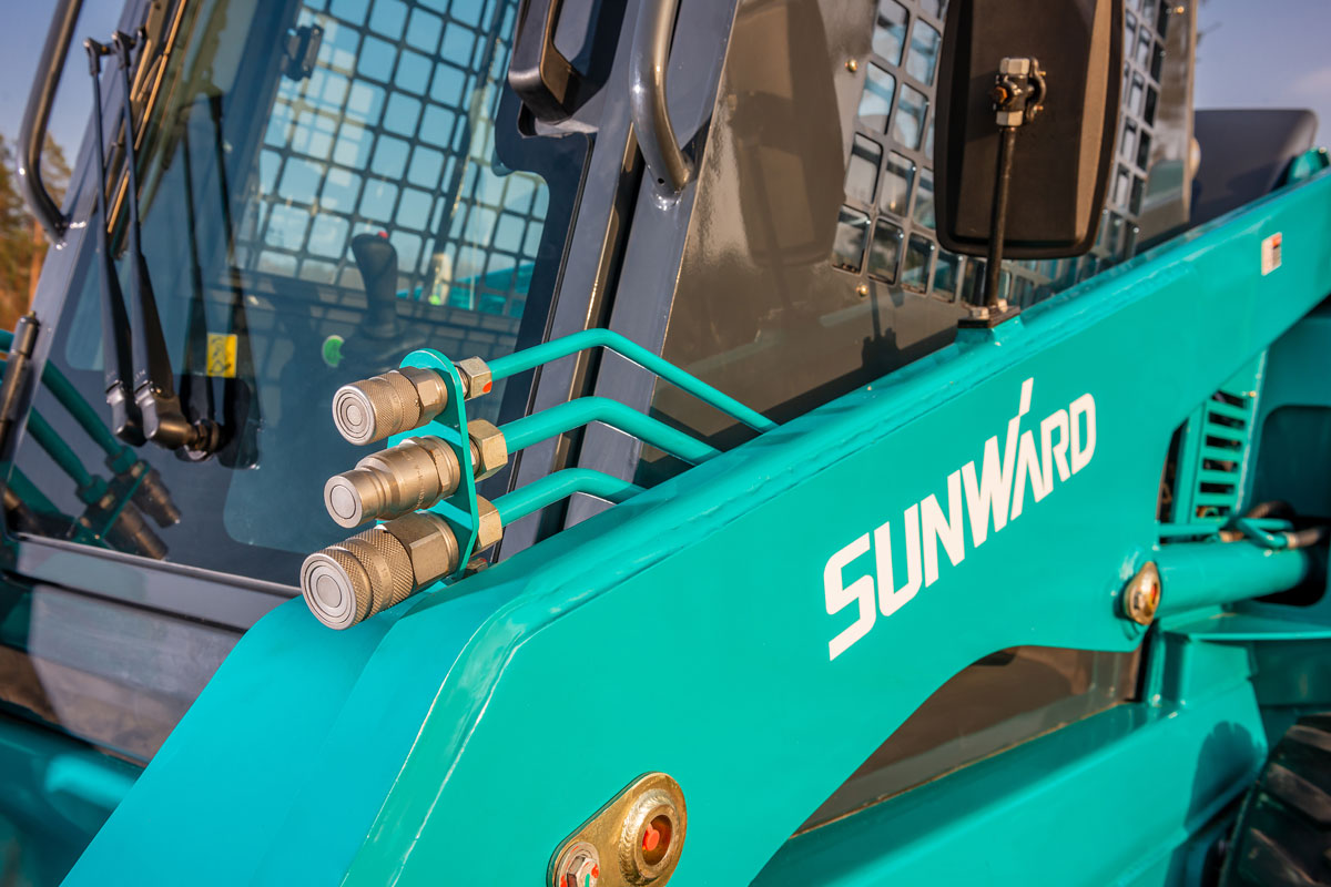 Sunward SWL3230 - 3450kg - Kubota - Steg5